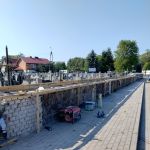 003 Kontynuacja remontu muru cmentarza 2023