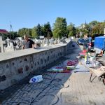 007 Kontynuacja remontu muru cmentarza 2023