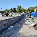 008 Kontynuacja remontu muru cmentarza 2023